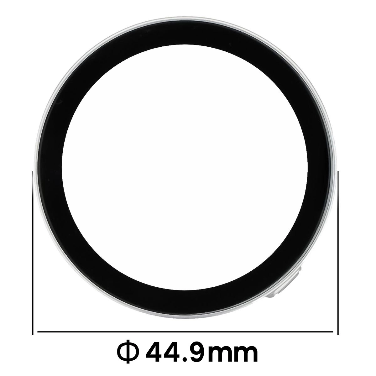 Wymiary etui Bizon Case Watch Adamo do Huawei Watch GT6 41 mm